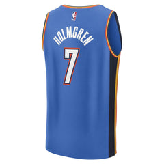 Fanatics Chet Holmgren Oklahoma City Thunder Fast Break Replica Player Jersey