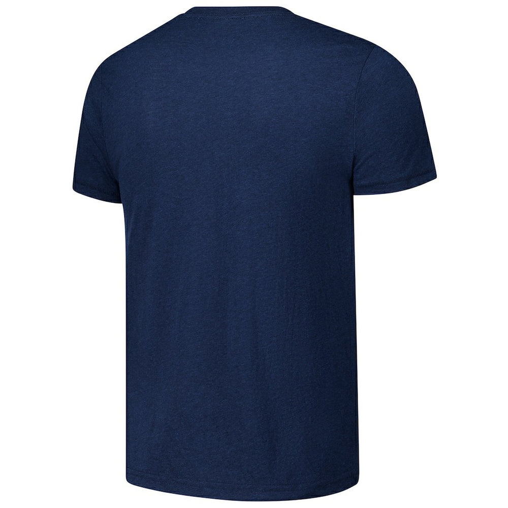 Homage Unisex Ruffle Some Feathers Tri-Blend T-Shirt - Chicago Bears T-shirts