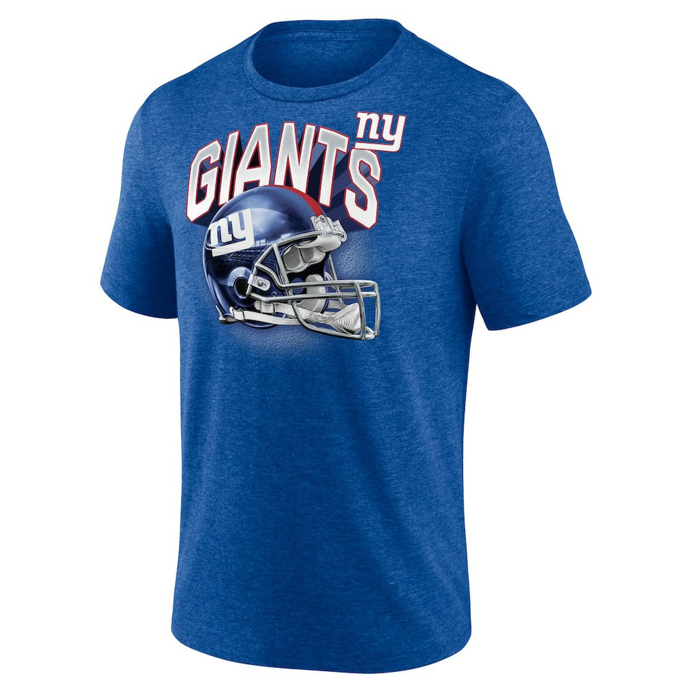 Tri-Blend Helmet End Around T-Shirt - New York Giants T-shirts