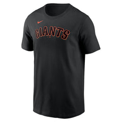 Black Matt Chapman San Francisco Giants Nike Fuse Name & Number T-Shirt