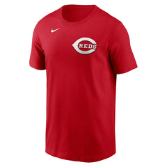 Red Elly De La Cruz Cincinnati Reds Nike Fuse Name & Number T-Shirt