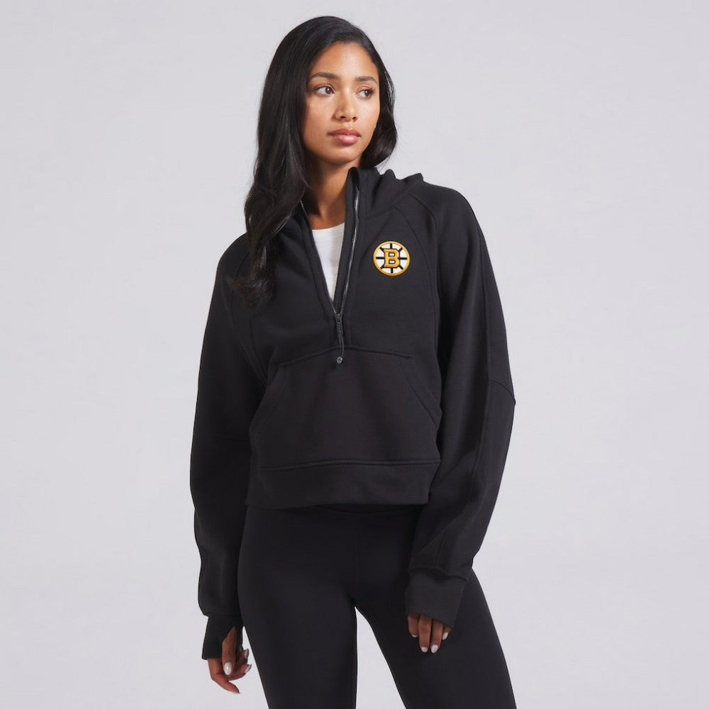 NHL Boston Bruins lululemon Women's Scuba Oversized Half-Zip Hoodie