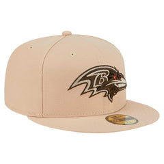 Candied Pecan 59FIFTY Fitted Hat - Baltimore Ravens Hats