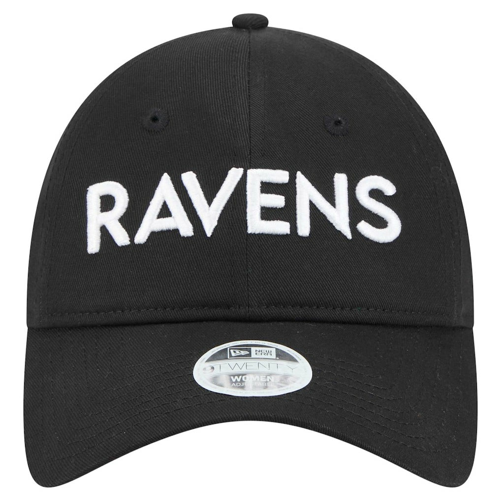 Women's Cece 9TWENTY Adjustable Hat - Baltimore Ravens Hats