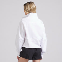 NHL Chicago Blackhawks lululemon Women's Scuba Oversized Half Zip Top