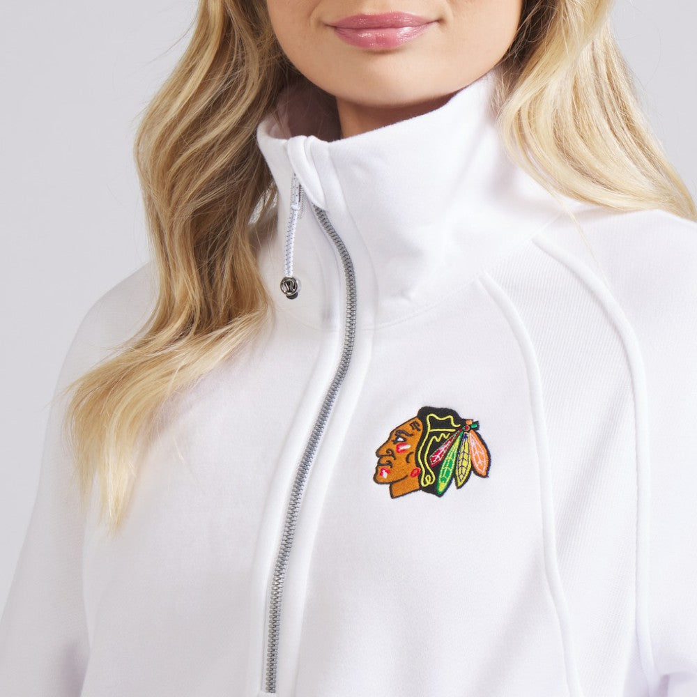 NHL Chicago Blackhawks lululemon Women's Scuba Oversized Half Zip Top