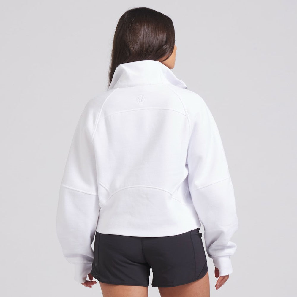 NHL Edmonton Oilers lululemon Women's Scuba Oversized Half Zip Top