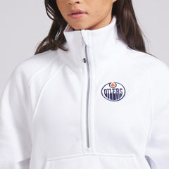 NHL Edmonton Oilers lululemon Women's Scuba Oversized Half Zip Top