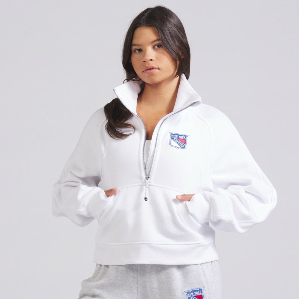 NHL New York Rangers lululemon Women's Scuba Oversized Half Zip Top