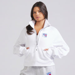 NHL New York Rangers lululemon Women's Scuba Oversized Half Zip Top