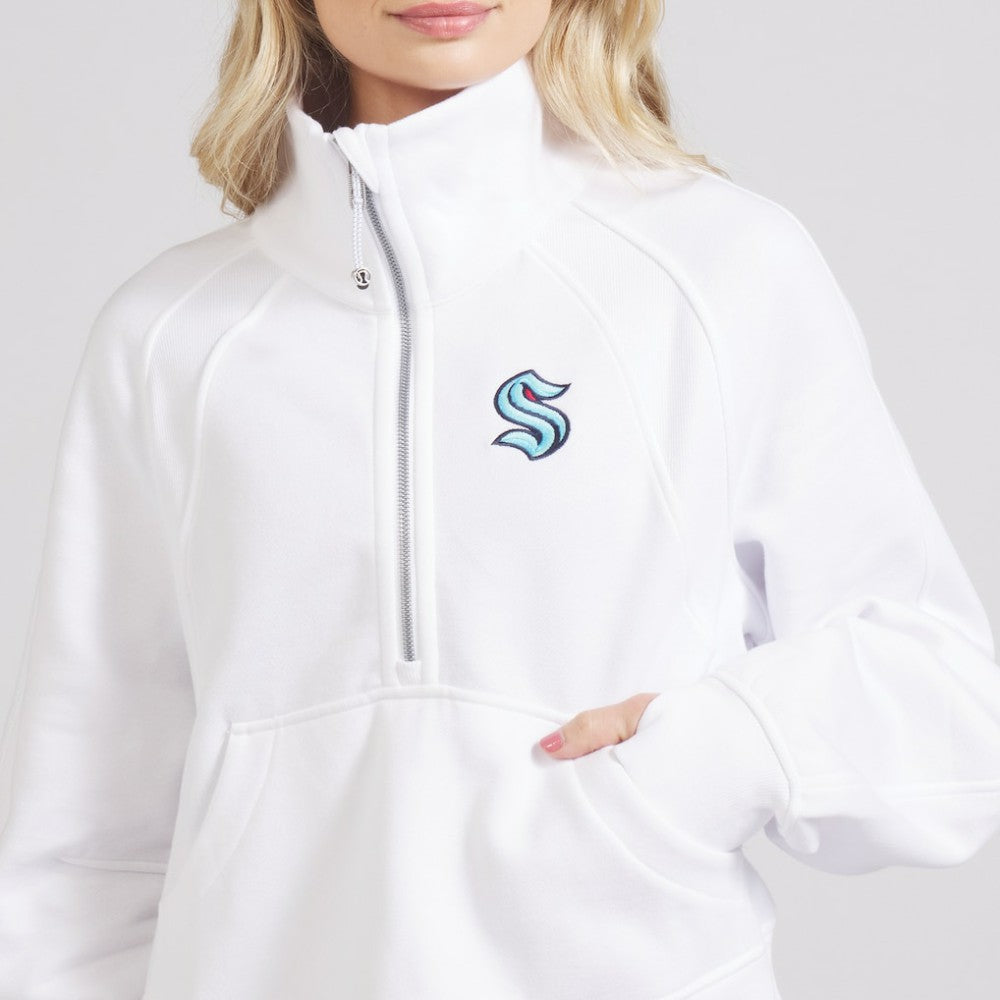 NHL Seattle Kraken lululemon Women's Scuba Oversized Half Zip Top