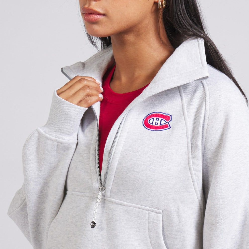 NHL Montreal Canadiens lululemon Women's Scuba Oversized Half Zip Top