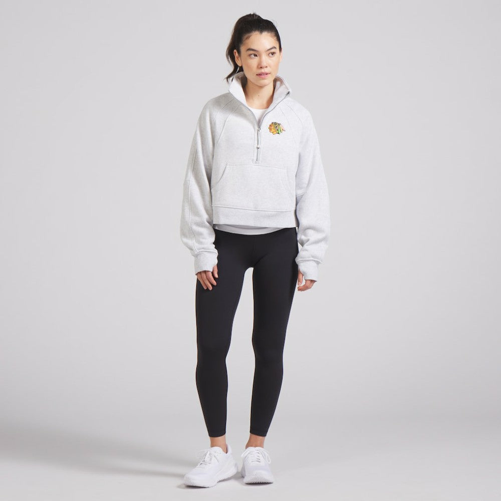 NHL Chicago Blackhawks lululemon Women's Scuba Oversized Half Zip Top
