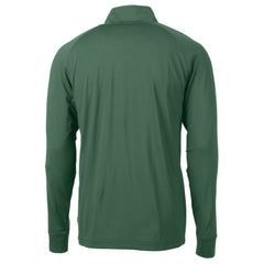 Hunter Green Athletics Cutter & Buck Stomper Adapt Eco Knit Stretch Recycled Quarter-Zip Pullover Top
