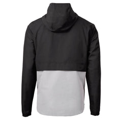 Black Cincinnati Reds Cutter & Buck Charter Eco Recycled Half-Zip Anorak Jacket