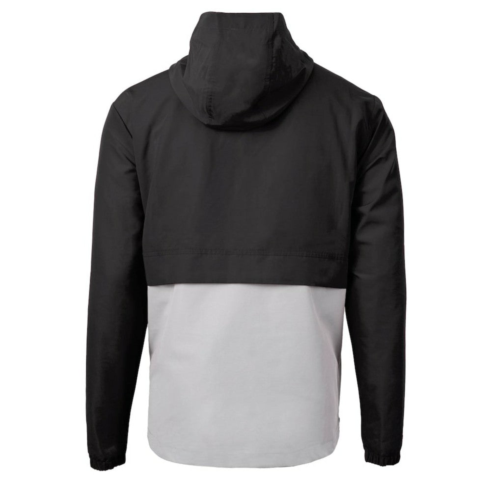 Black Athletics Cutter & Buck Charter Eco Recycled Half-Zip Anorak Jacket