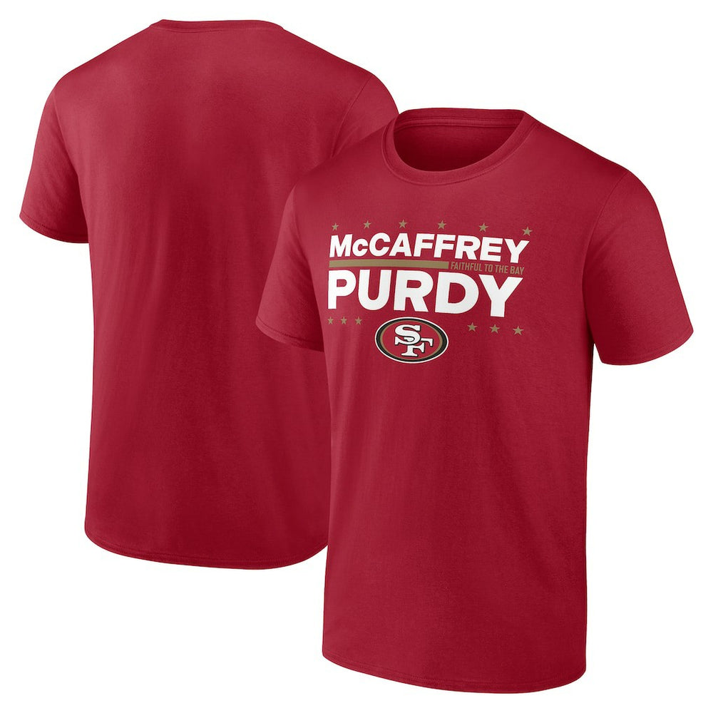 Christian McCaffrey & Brock Purdy  Election Players T-Shirt - San Francisco 49ers T-shirts