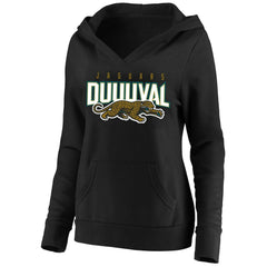 Women's Plus Size Retro Logo Pullover Hoodie - Jacksonville Jaguars Hoodies