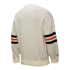 Cream Baltimore Orioles Mitchell & Ness Retro Pullover Sweater