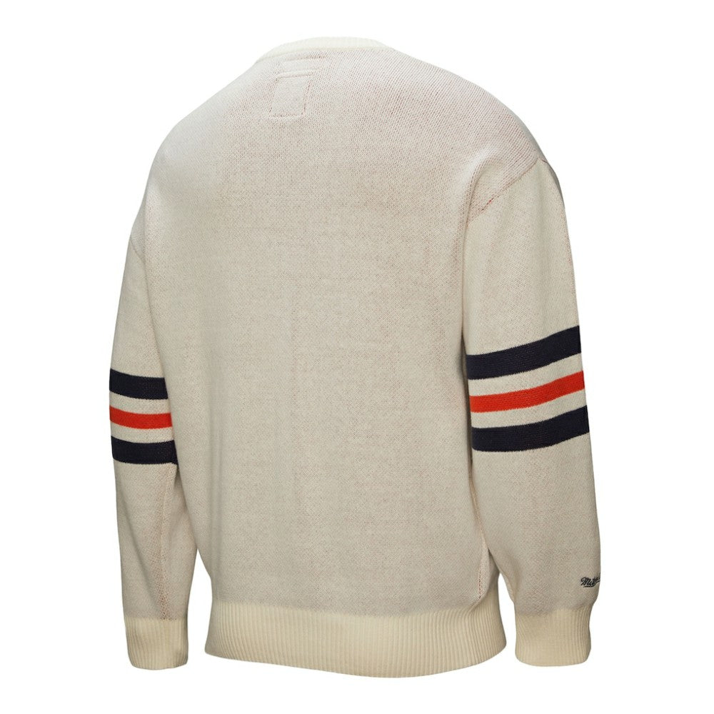 Cream San Diego Padres Mitchell & Ness Retro Pullover Sweater