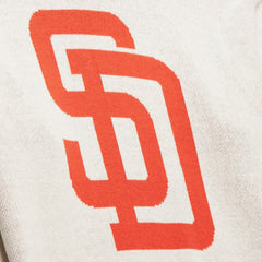 Cream San Diego Padres Mitchell & Ness Retro Pullover Sweater
