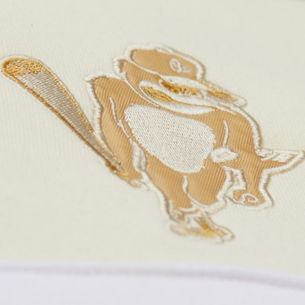 Tan/Cream Baltimore Orioles Mitchell & Ness Head Coach Pullover Hoodie