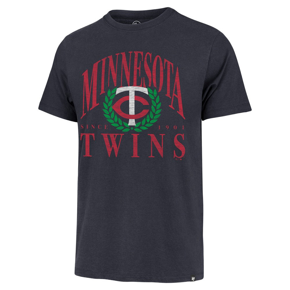 Navy Minnesota Twins '47 Pitchout Franklin T-Shirt