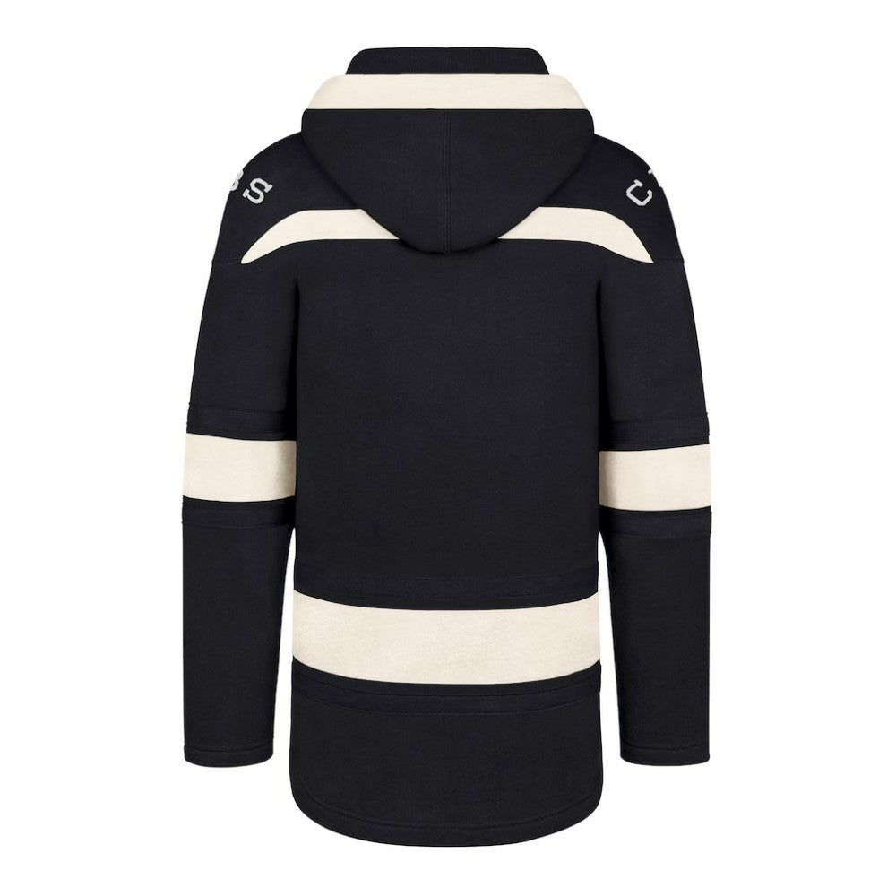 Navy Chicago Cubs '47 Superior Lacer Pullover Hoodie