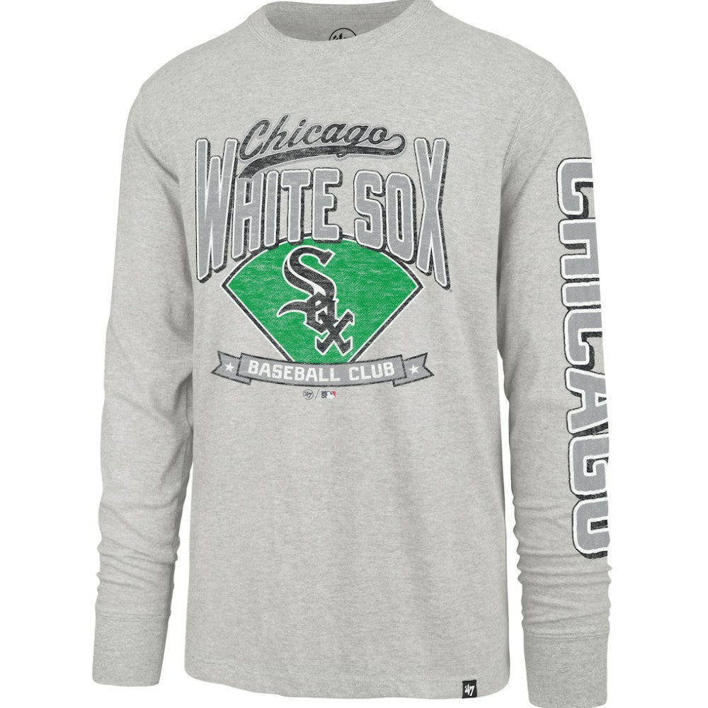 Gray Chicago White Sox '47 Fair Ball Franklin Long Sleeve T-Shirt