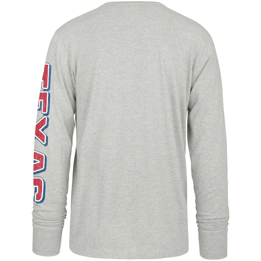 Gray Texas Rangers '47 Fair Ball Franklin Long Sleeve T-Shirt