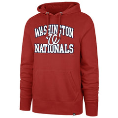 Red Washington Nationals '47  Velocity Headline Pullover Hoodie