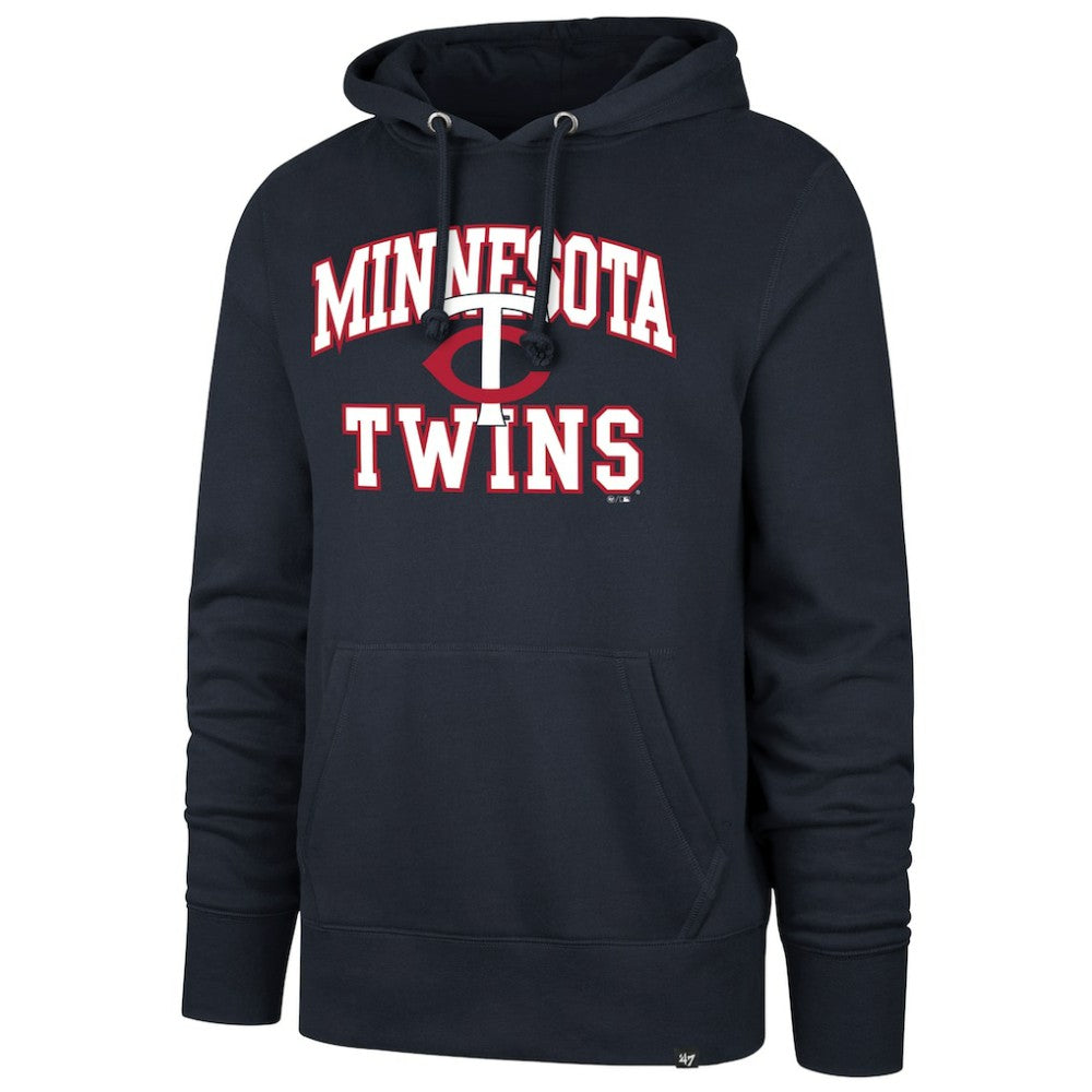Navy Minnesota Twins '47  Velocity Headline Pullover Hoodie