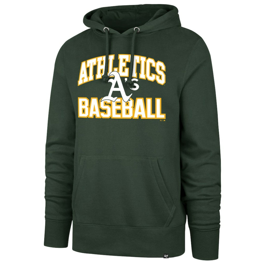 Green Athletics '47  Velocity Headline Pullover Hoodie