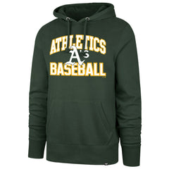 Green Athletics '47  Velocity Headline Pullover Hoodie