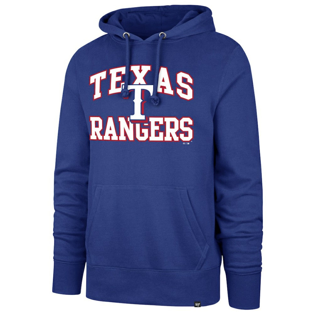 Royal Texas Rangers '47  Velocity Headline Pullover Hoodie