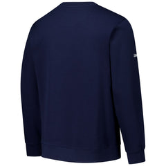 Navy Milwaukee Brewers Stitches Lightweight Crew Sweatshirt