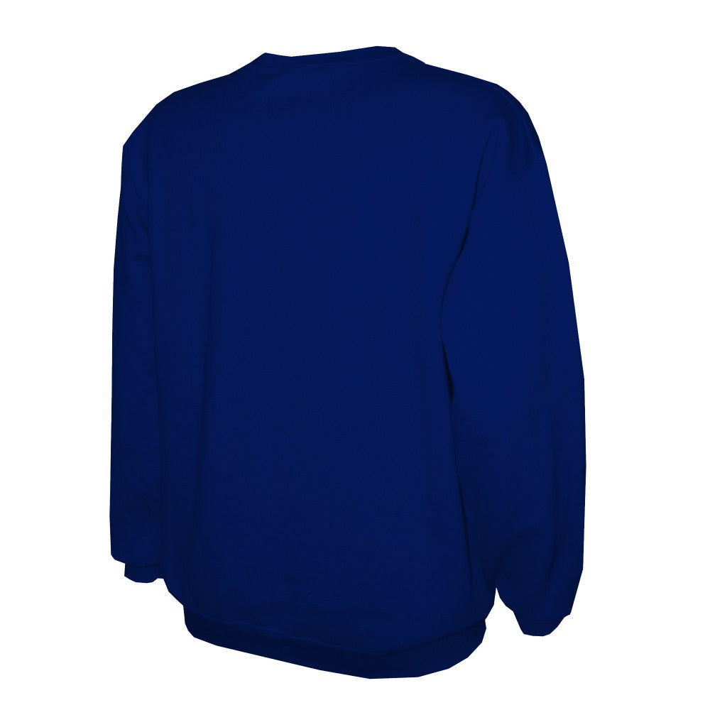 Royal New York Mets Stitches Lightweight Crew Sweatshirt