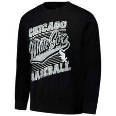 Black Chicago White Sox Stitches Lightweight Crew Sweatshirt