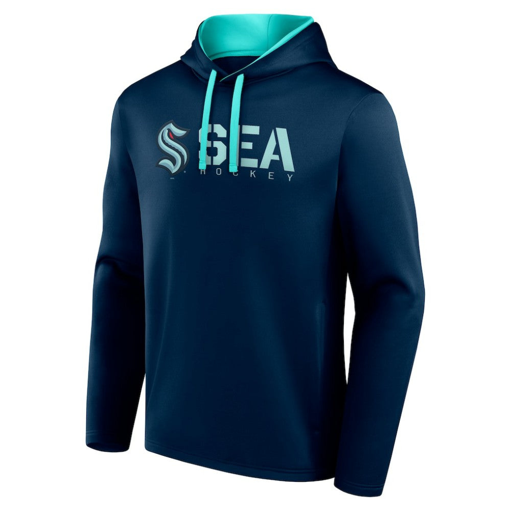 NHL Seattle Kraken Logo Athletic Head Start Pullover Hoodie