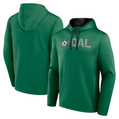 NHL Dallas Stars Logo Athletic Head Start Pullover Hoodie
