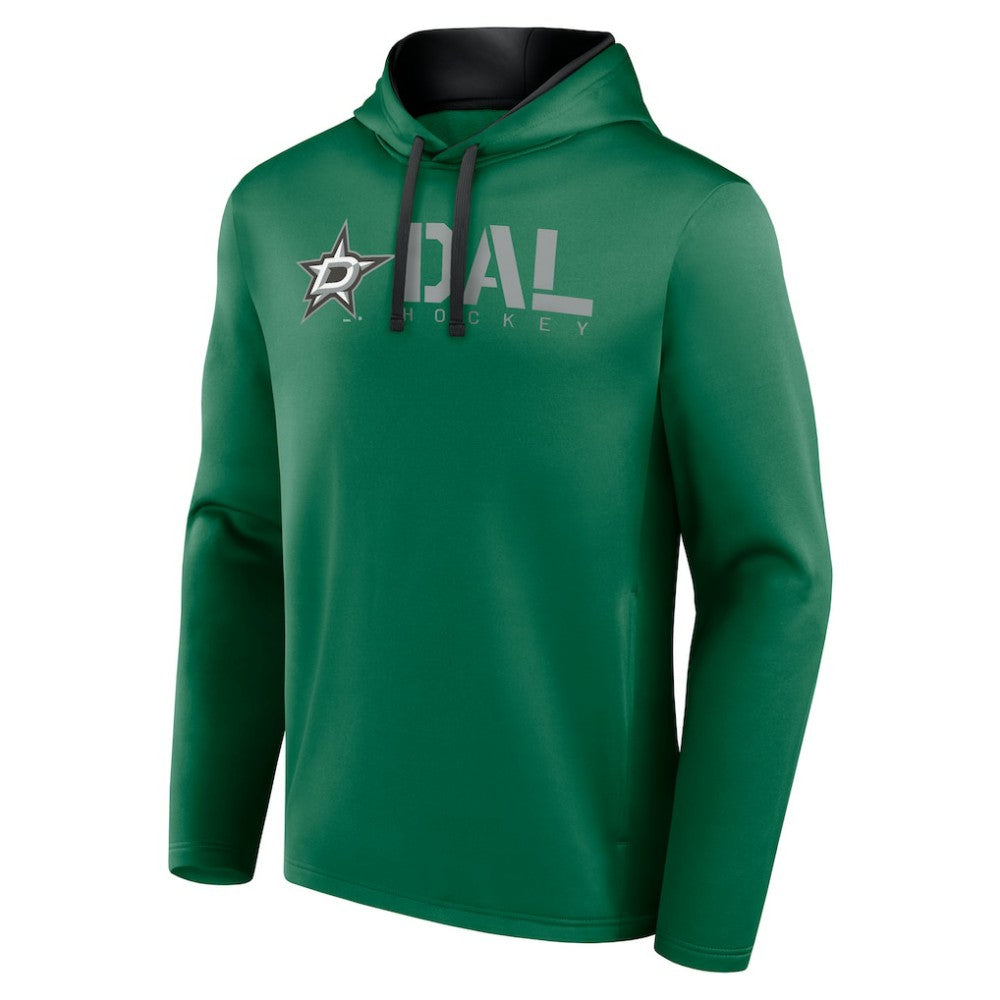 NHL Dallas Stars Logo Athletic Head Start Pullover Hoodie
