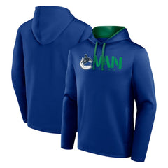 NHL Vancouver Canucks Logo Athletic Head Start Pullover Hoodie
