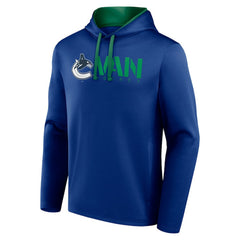 NHL Vancouver Canucks Logo Athletic Head Start Pullover Hoodie