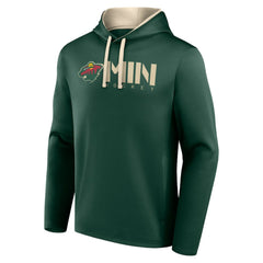 NHL Minnesota Wild Logo Athletic Head Start Pullover Hoodie