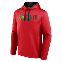 NHL Chicago Blackhawks Logo Athletic Head Start Pullover Hoodie