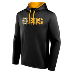 NHL Boston Bruins Logo Athletic Head Start Pullover Hoodie
