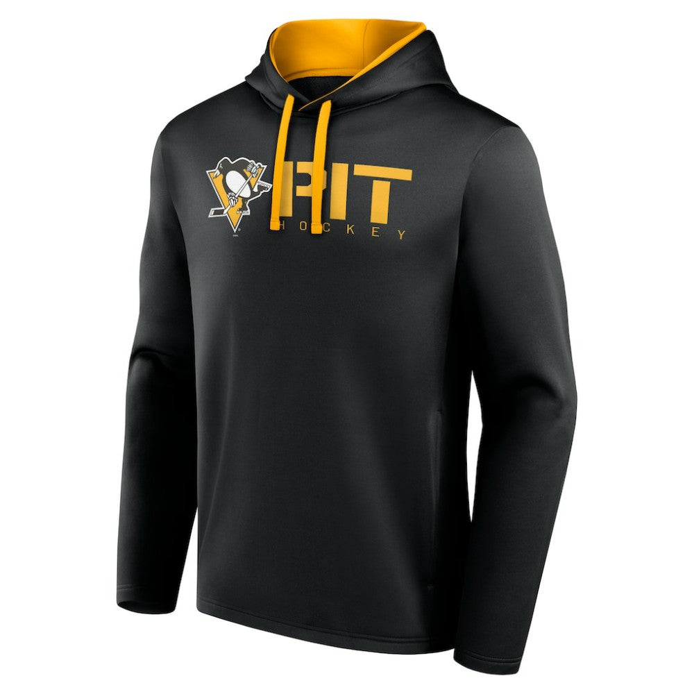 NHL Pittsburgh Penguins Logo Athletic Head Start Pullover Hoodie