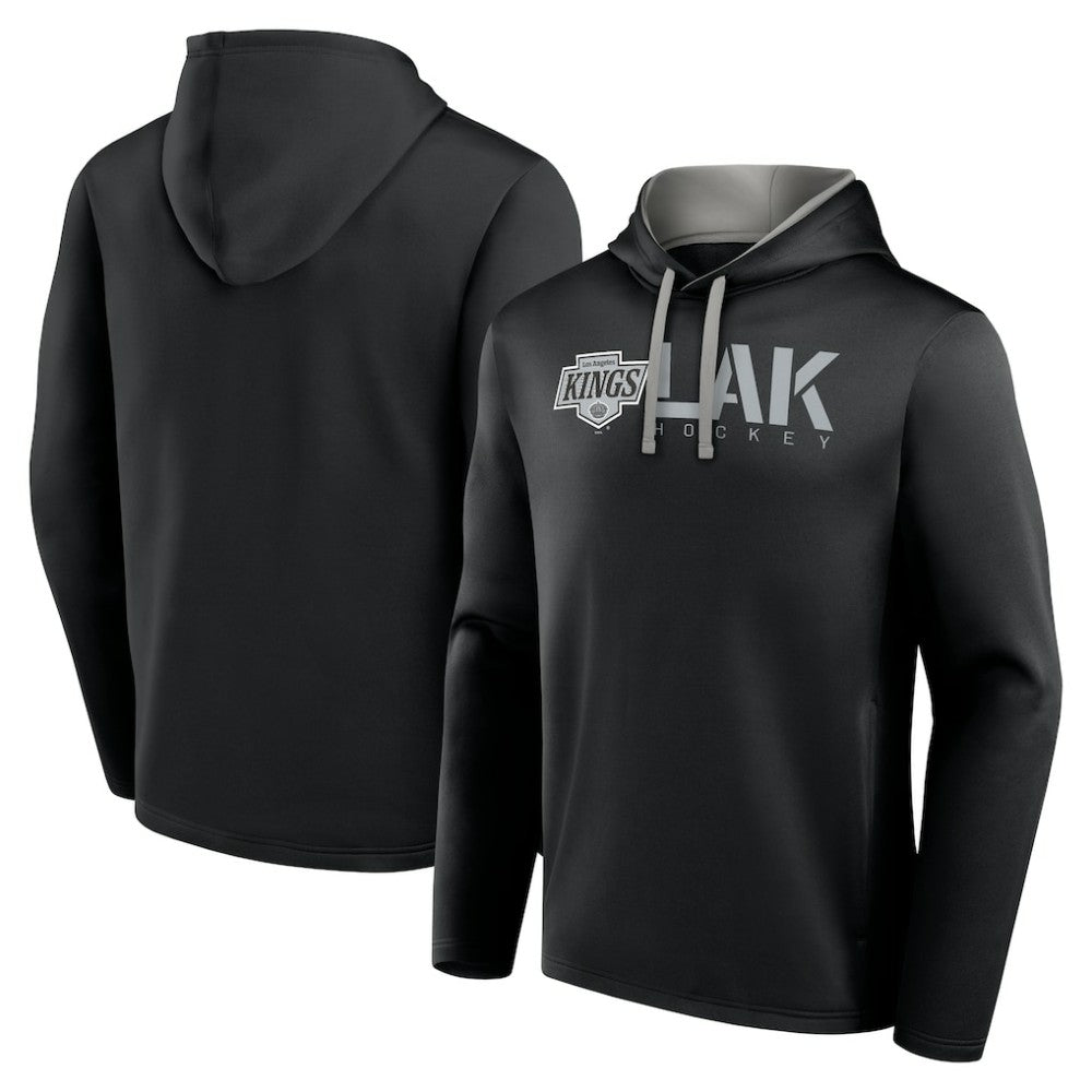 NHL Los Angeles Kings Logo Athletic Head Start Pullover Hoodie