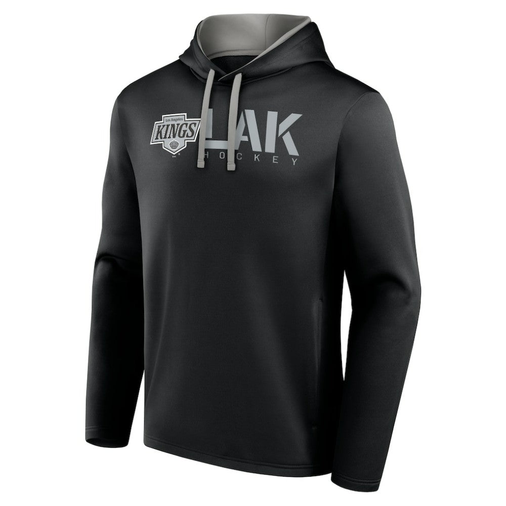NHL Los Angeles Kings Logo Athletic Head Start Pullover Hoodie