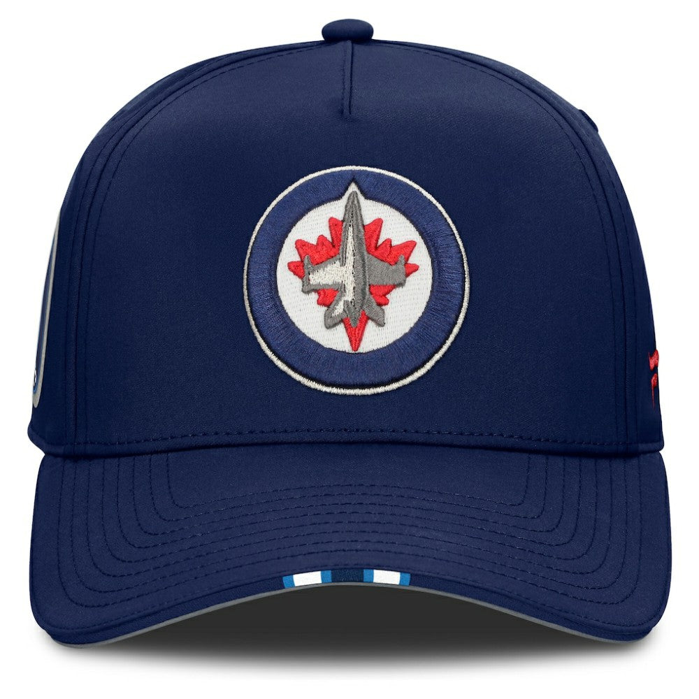 NHL Winnipeg Jets Fanatics 2025 NHL Draft Authentic Pro On-Stage Podium A-Frame Adjustable Hat